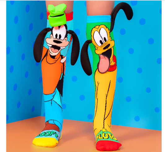 Pluto & Goofy 3D socks all ages